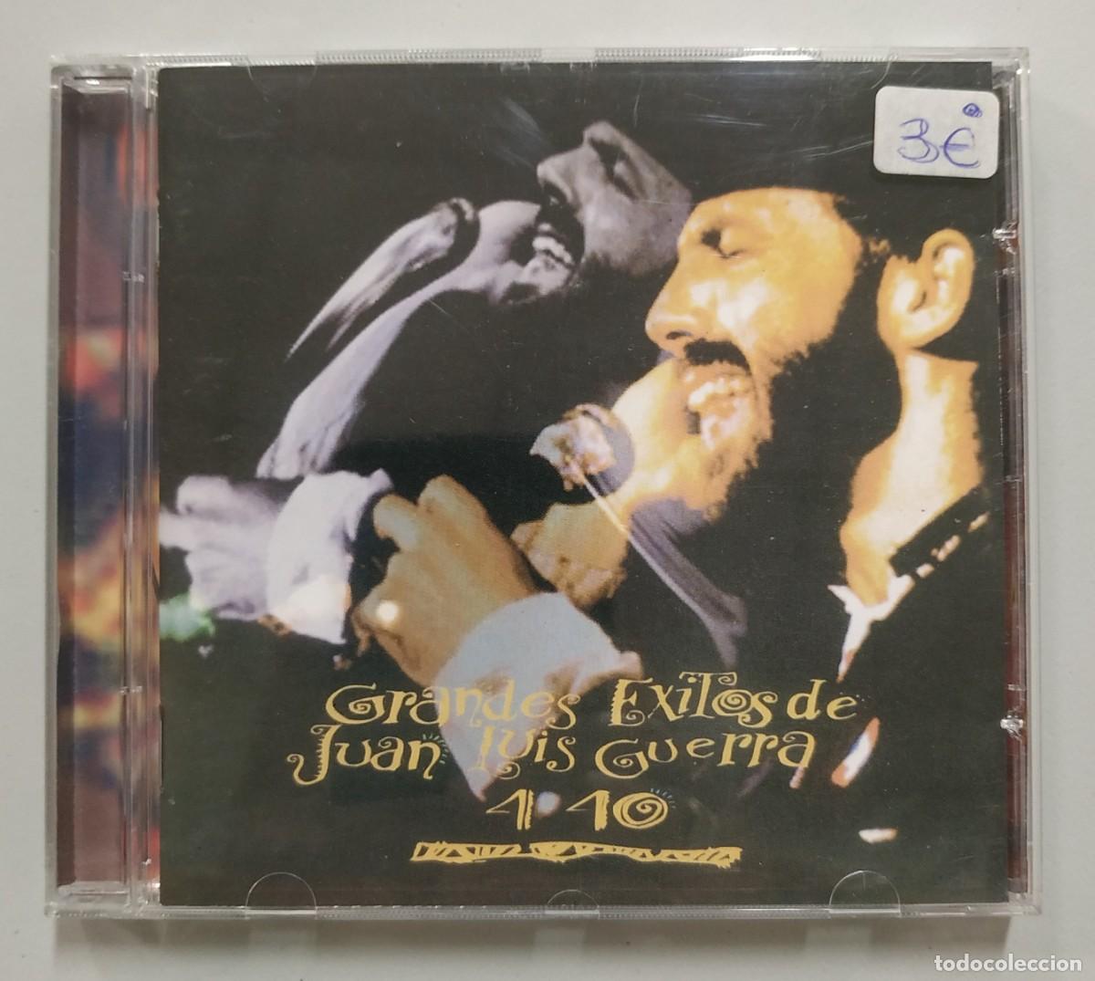 CDs de m&uacute;sica: CD JUAN LUIS GUERRA 4.40 GRANDES EXITOS - Foto 1
