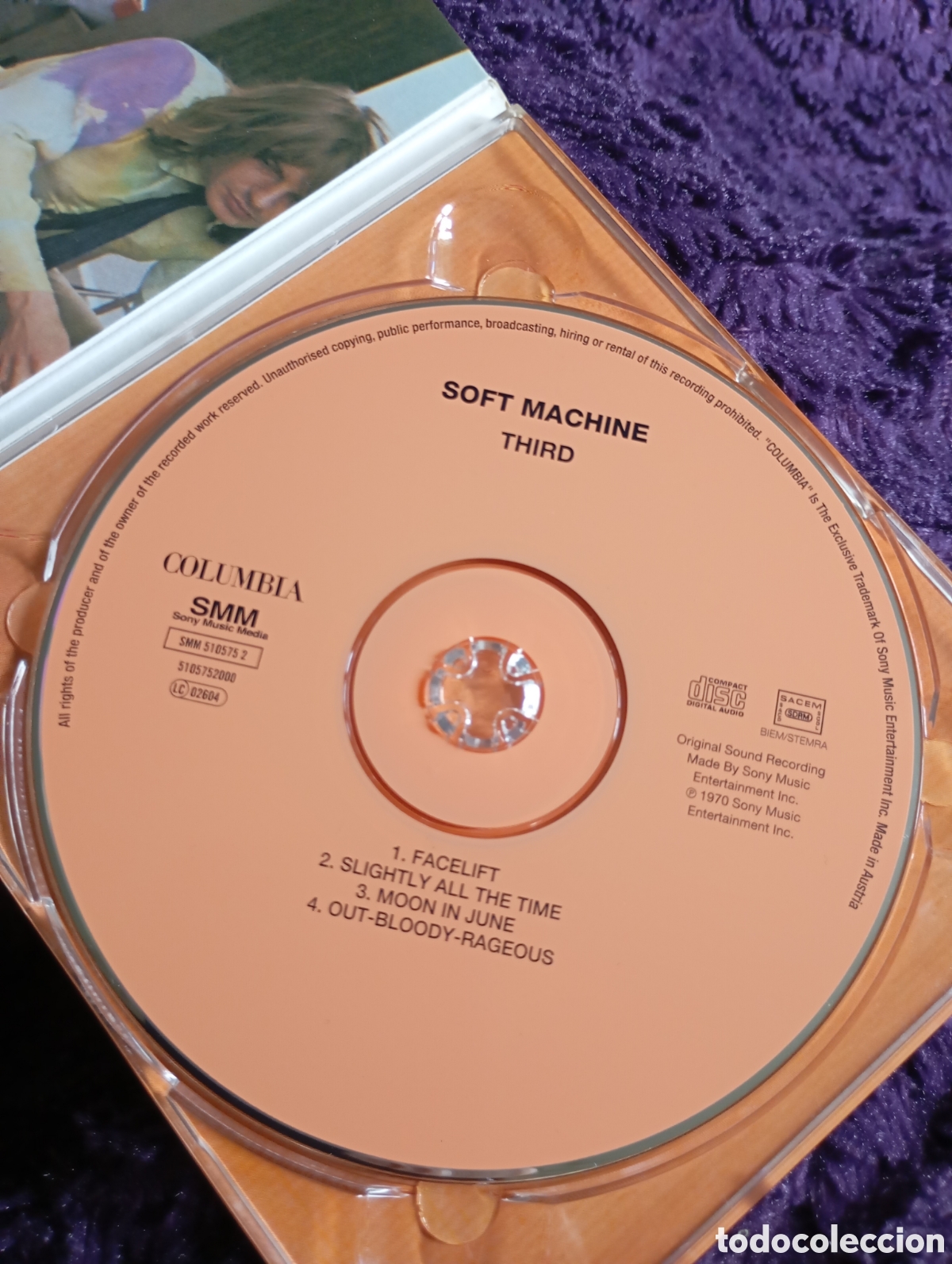 CDs de m&uacute;sica: CD Soft Machine (1970) Third [Sony Music, 2002, Digipack] - Foto 5