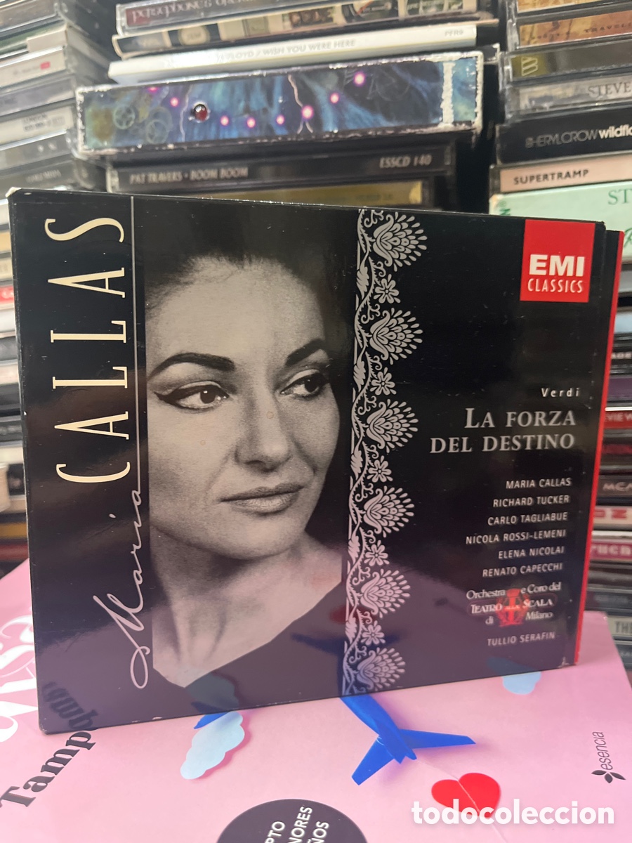 CDs de M&uacute;sica: la forza del destino verdi callas