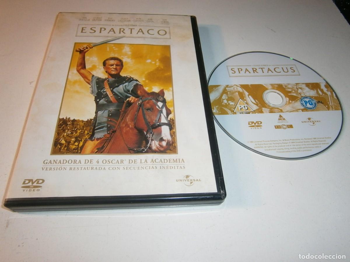 CDs de M&uacute;sica: ESPARTACO DVD VERSIOIN INTEGRA Y TOTALMENTE RESTAURADA KIRK DOUGLAS LAURENCE OLIVIER