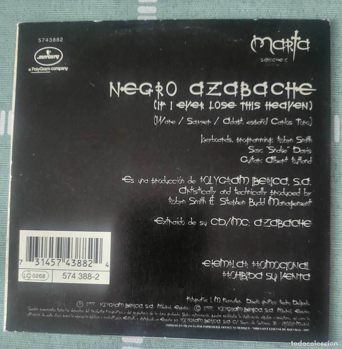 CDs de m&uacute;sica: Marta Sanchez Cd single sello Mercury a&ntilde;o 1987...... - Foto 2