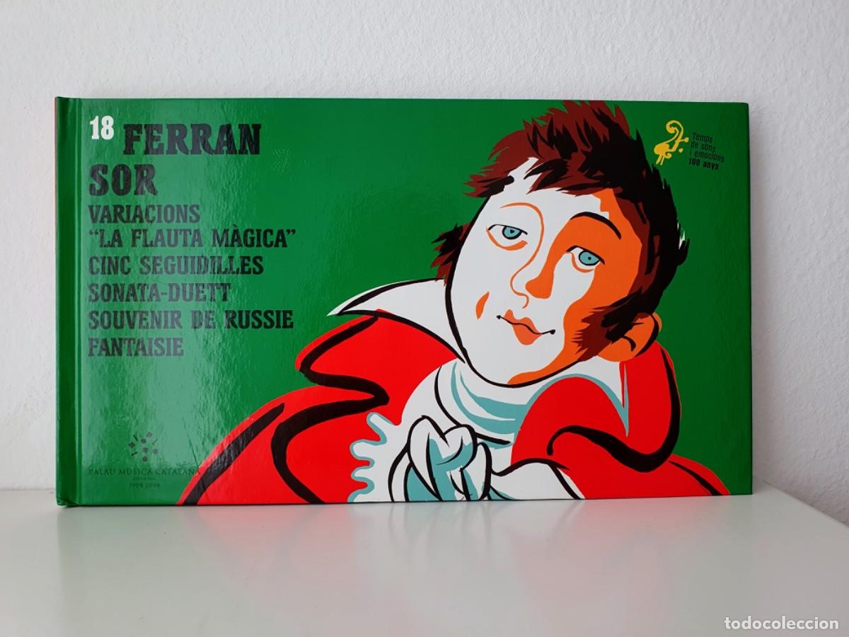 CDs de m&uacute;sica: Ferran Sor - Temps de Sons i Emocions, n&uacute;m. 18 - Libro + CD - Foto 1