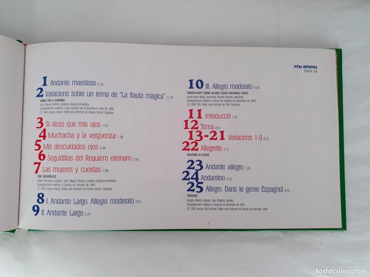 CDs de m&uacute;sica: Ferran Sor - Temps de Sons i Emocions, n&uacute;m. 18 - Libro + CD - Foto 3