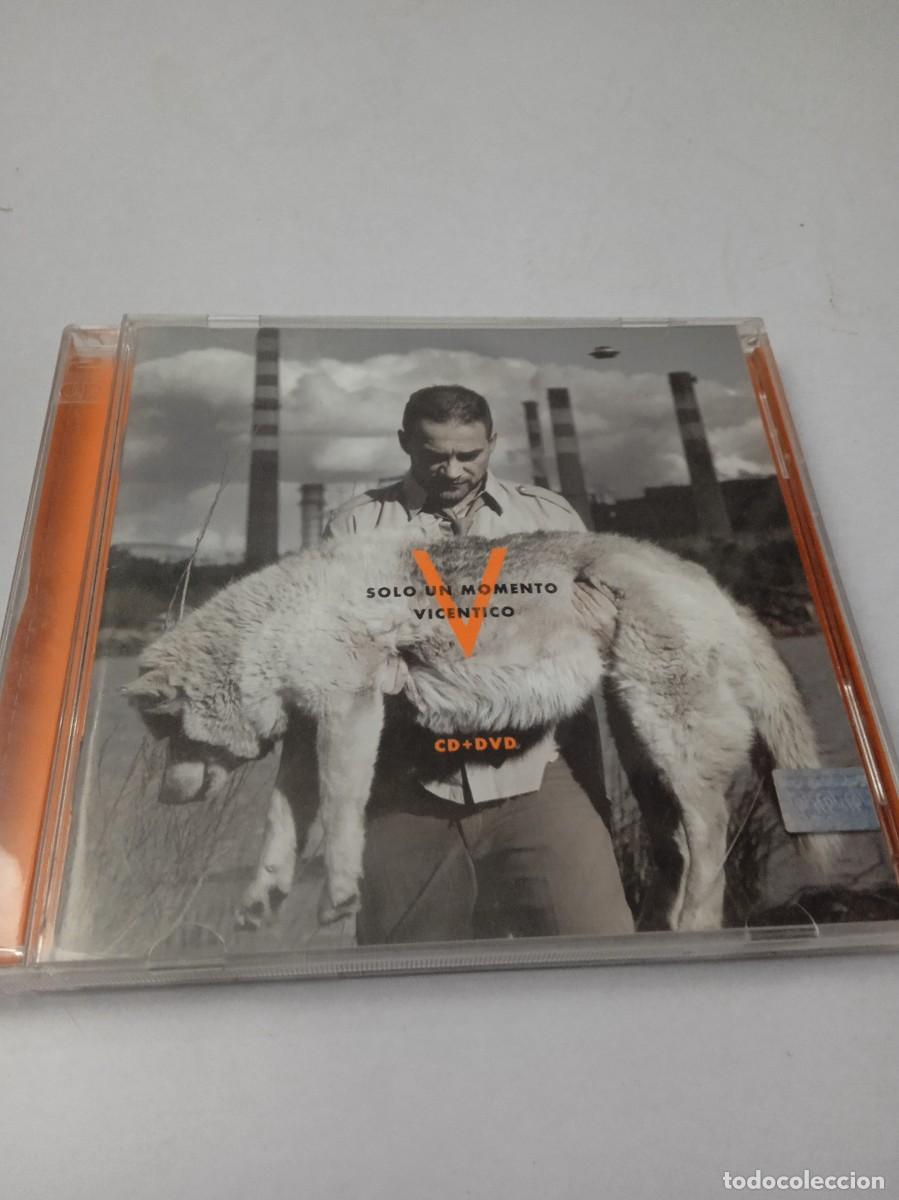 CDs de m&uacute;sica: VICENTICO Solo un momento Cd y DVD - Foto 1