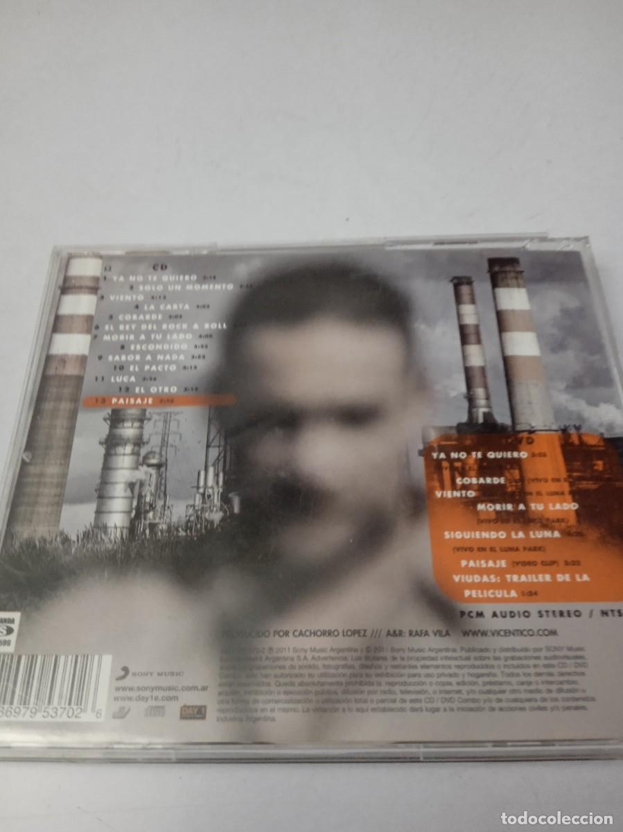 CDs de m&uacute;sica: VICENTICO Solo un momento Cd y DVD - Foto 4