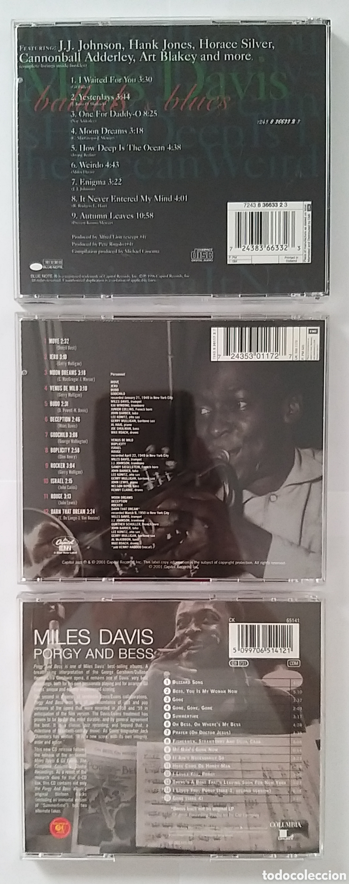 CDs de m&uacute;sica: MILES DAVIS x 4 ALBUMS - Foto 2