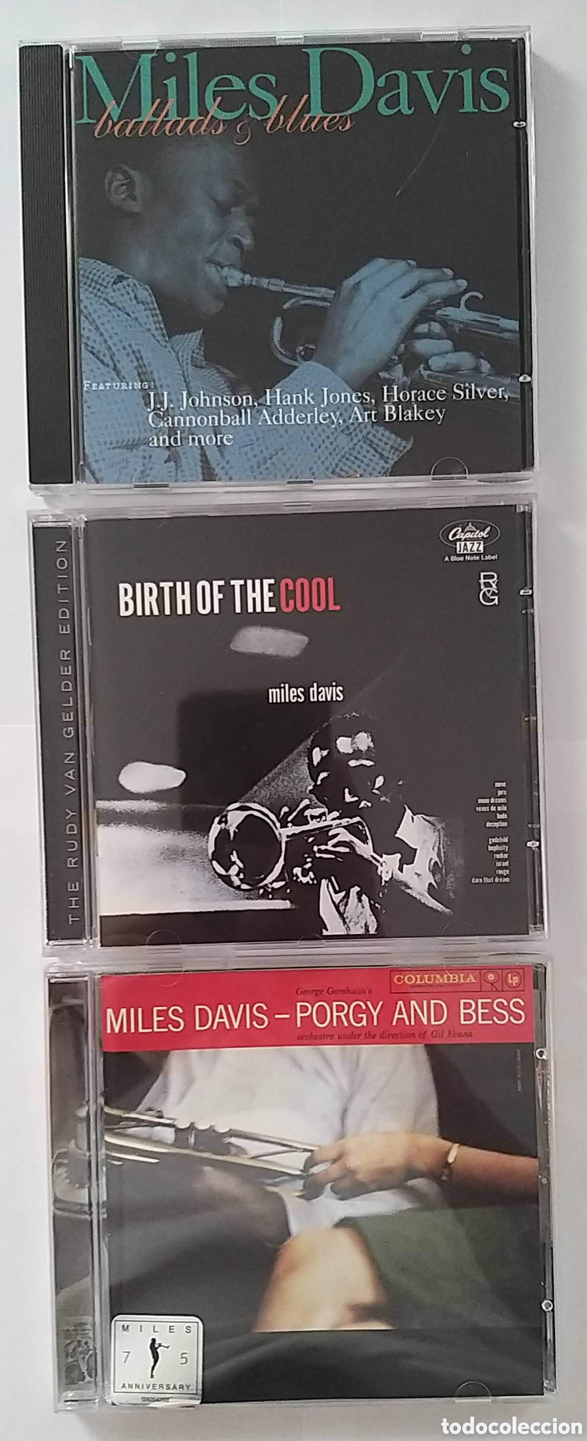 CDs de m&uacute;sica: MILES DAVIS x 4 ALBUMS - Foto 1