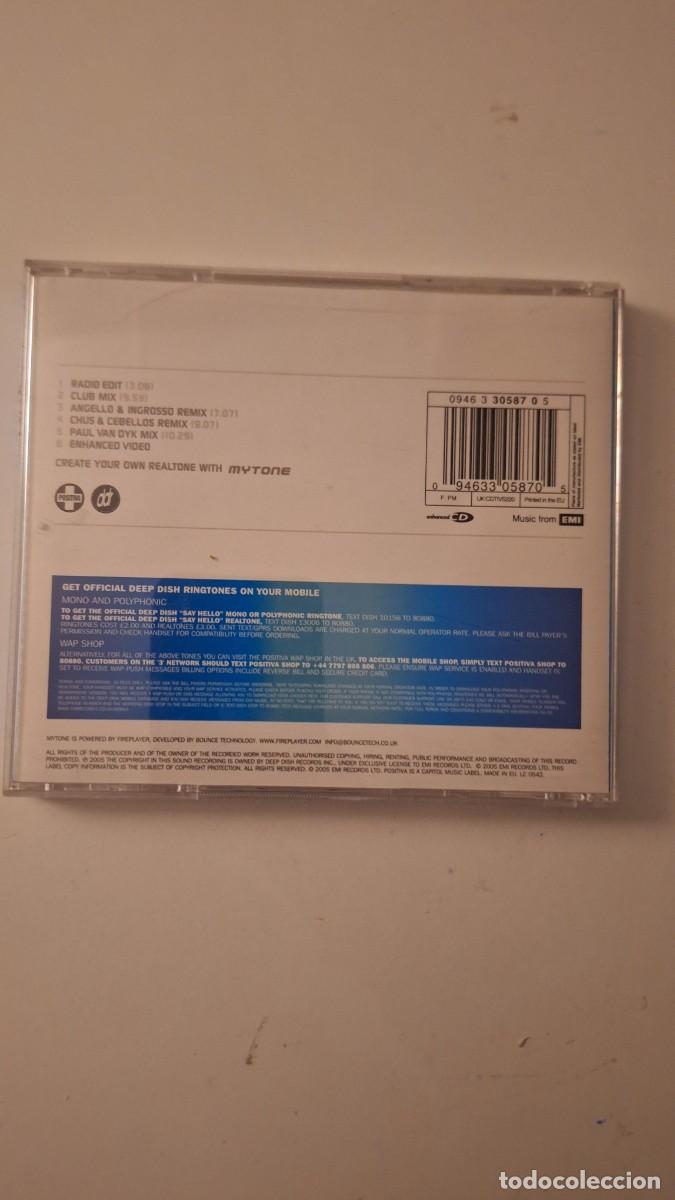 CDs de m&uacute;sica: Deep Dish - Say Hello (CD, Maxi, Single, Enh) - Foto 3