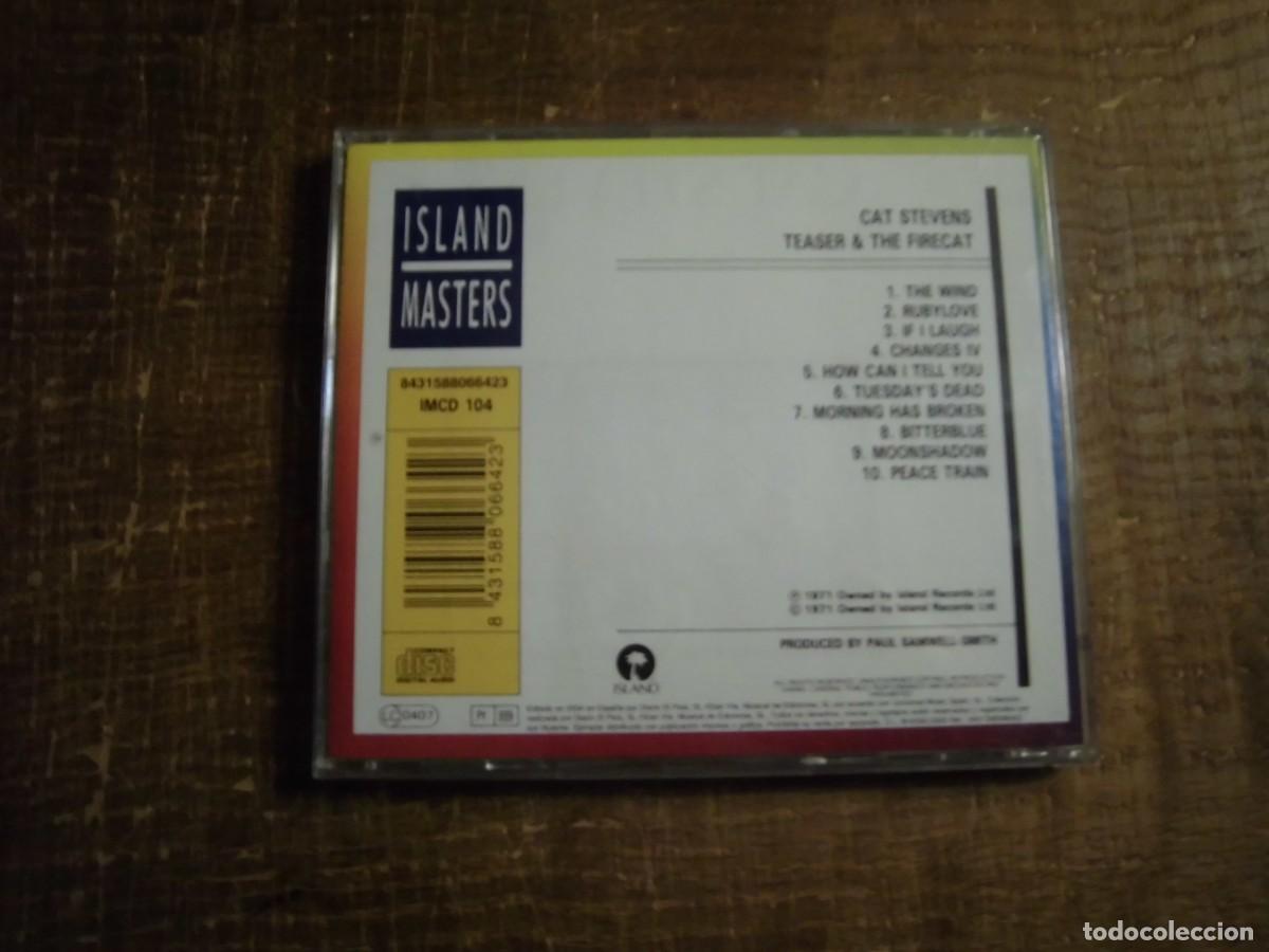 CDs de m&uacute;sica: CD CAT STEVENS TEASER AND THE FIRE CAT - Foto 2