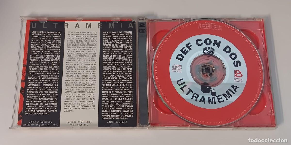 CDs de m&uacute;sica: CD COMPACT DISC DEF CON DOS ULTRAMEMIA DOS DISCOS - Foto 2