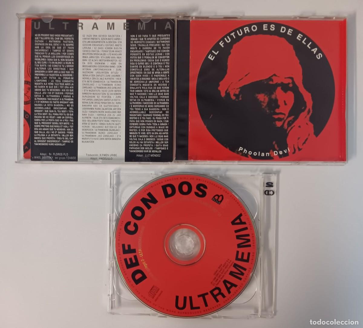 CDs de m&uacute;sica: CD COMPACT DISC DEF CON DOS ULTRAMEMIA DOS DISCOS - Foto 3