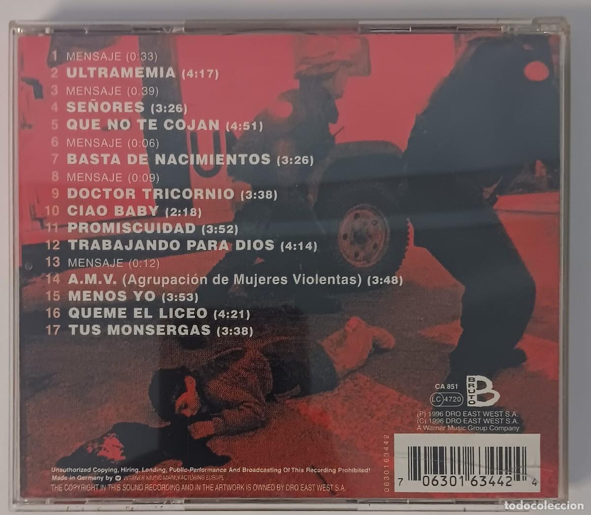CDs de m&uacute;sica: CD COMPACT DISC DEF CON DOS ULTRAMEMIA DOS DISCOS - Foto 4