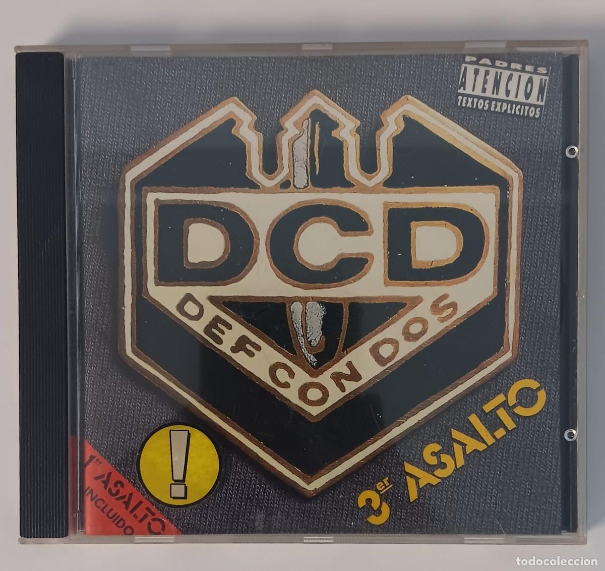 CDs de m&uacute;sica: CD COMPACT DISC DEF CON DOS TERCER 3 ASALTO - Foto 1