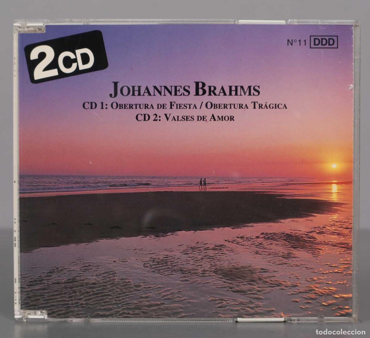 CDs de M&uacute;sica: CD. Johannes Brahms &ndash; Obertura De Fiesta / Obertura Tr&aacute;gica / Valses De Amor