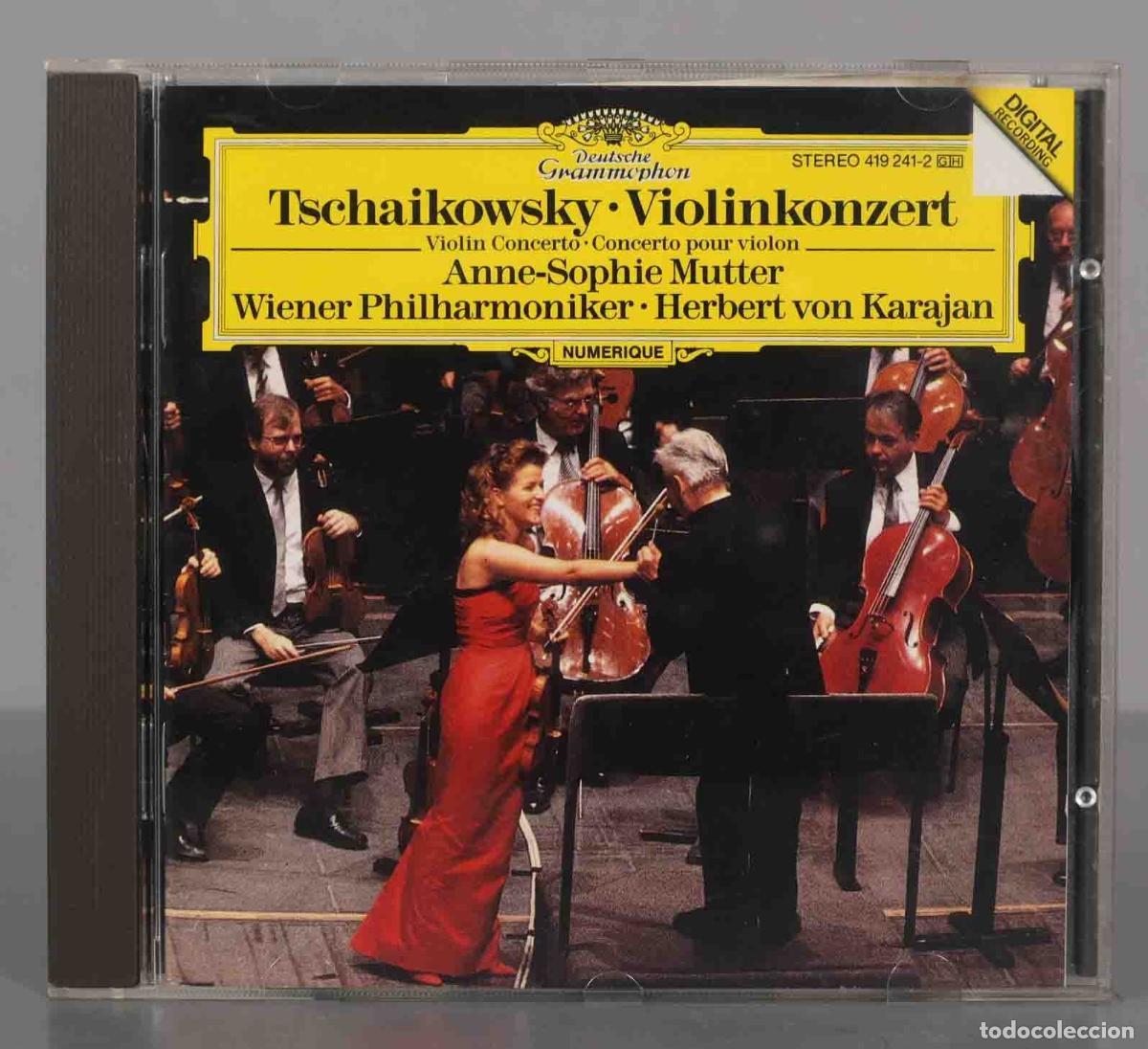 CD di Musica: CD. Karajan &ndash; Violinkonzert. Tschaikowsky - Anne-Sophie Mutter,