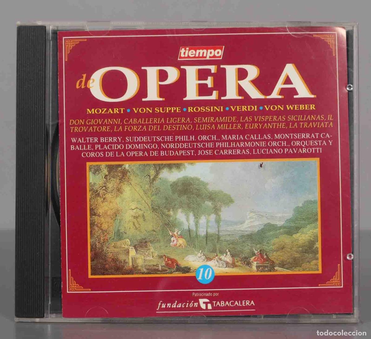 CDs de m&uacute;sica: CD. TIEMPO DE OEPRA X - Foto 1