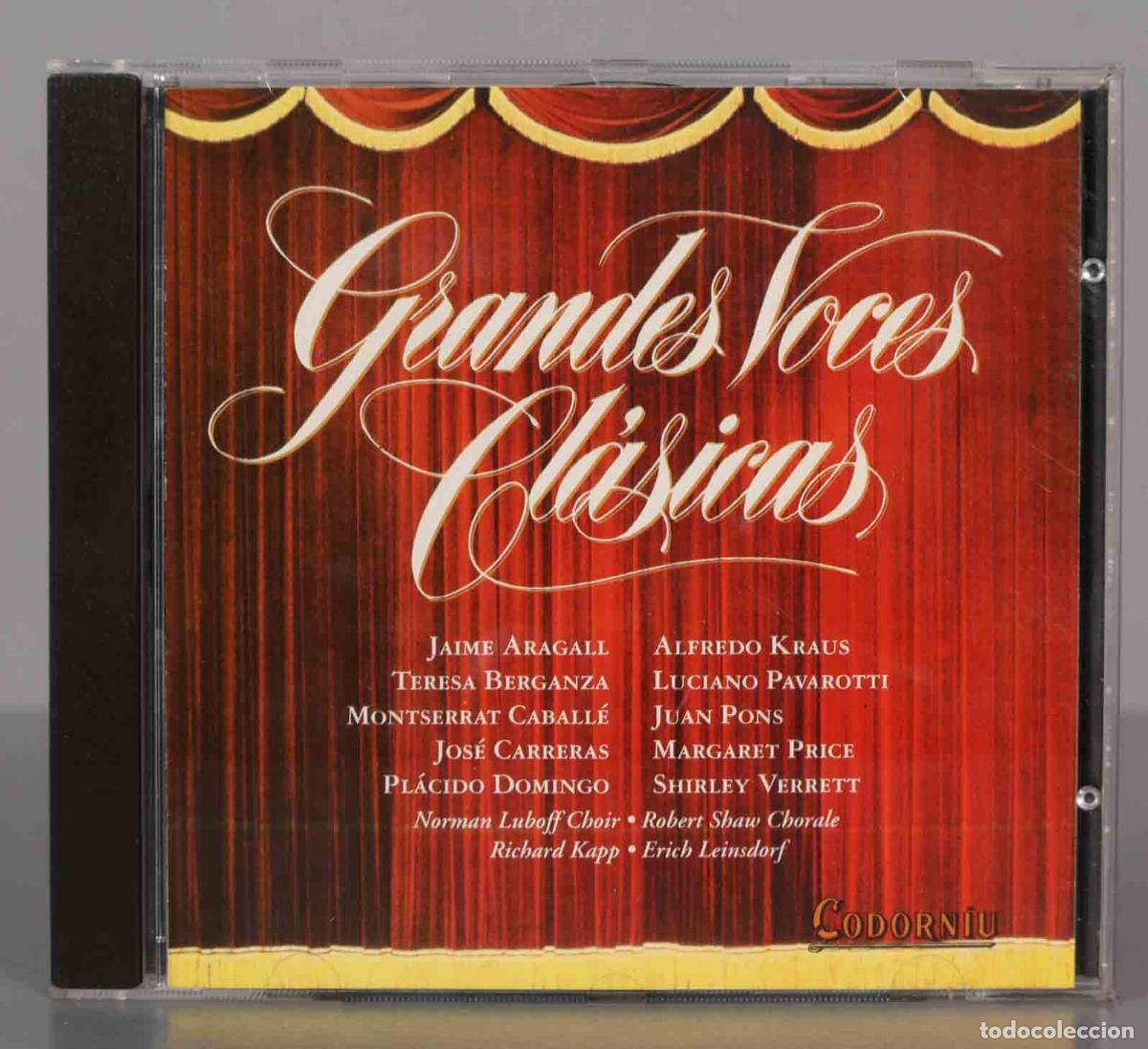CDs de Musique: CD. GRANDES VOCES CLASICAS
