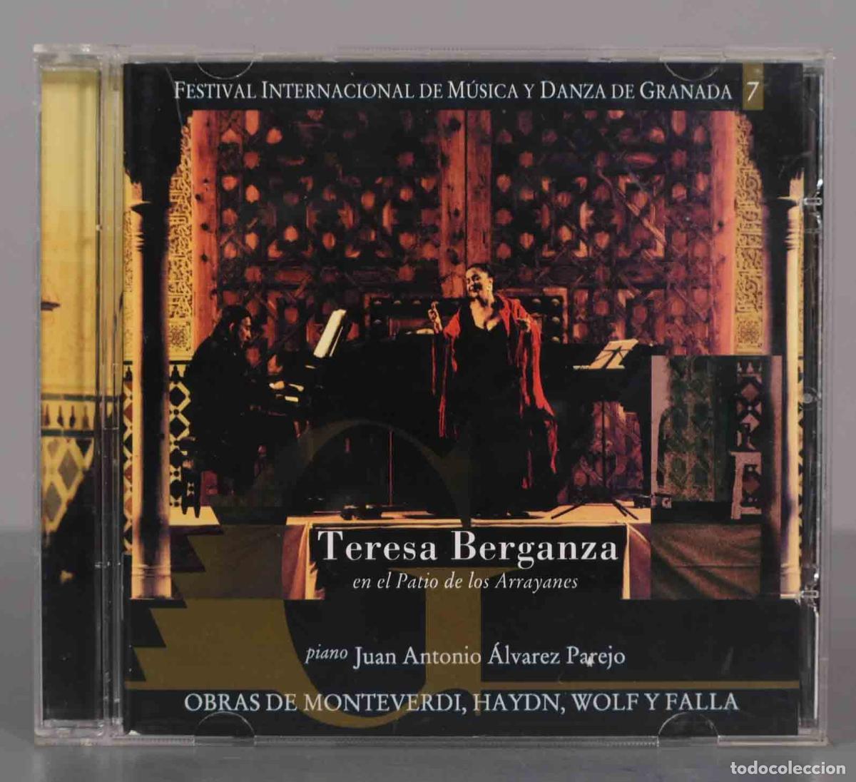 CDs de Musique: CD. Teresa Berganza, Juan Antonio Alvarez Parejo &lrm;&ndash; Teresa Berganza En El Patio De Los Arrayanes