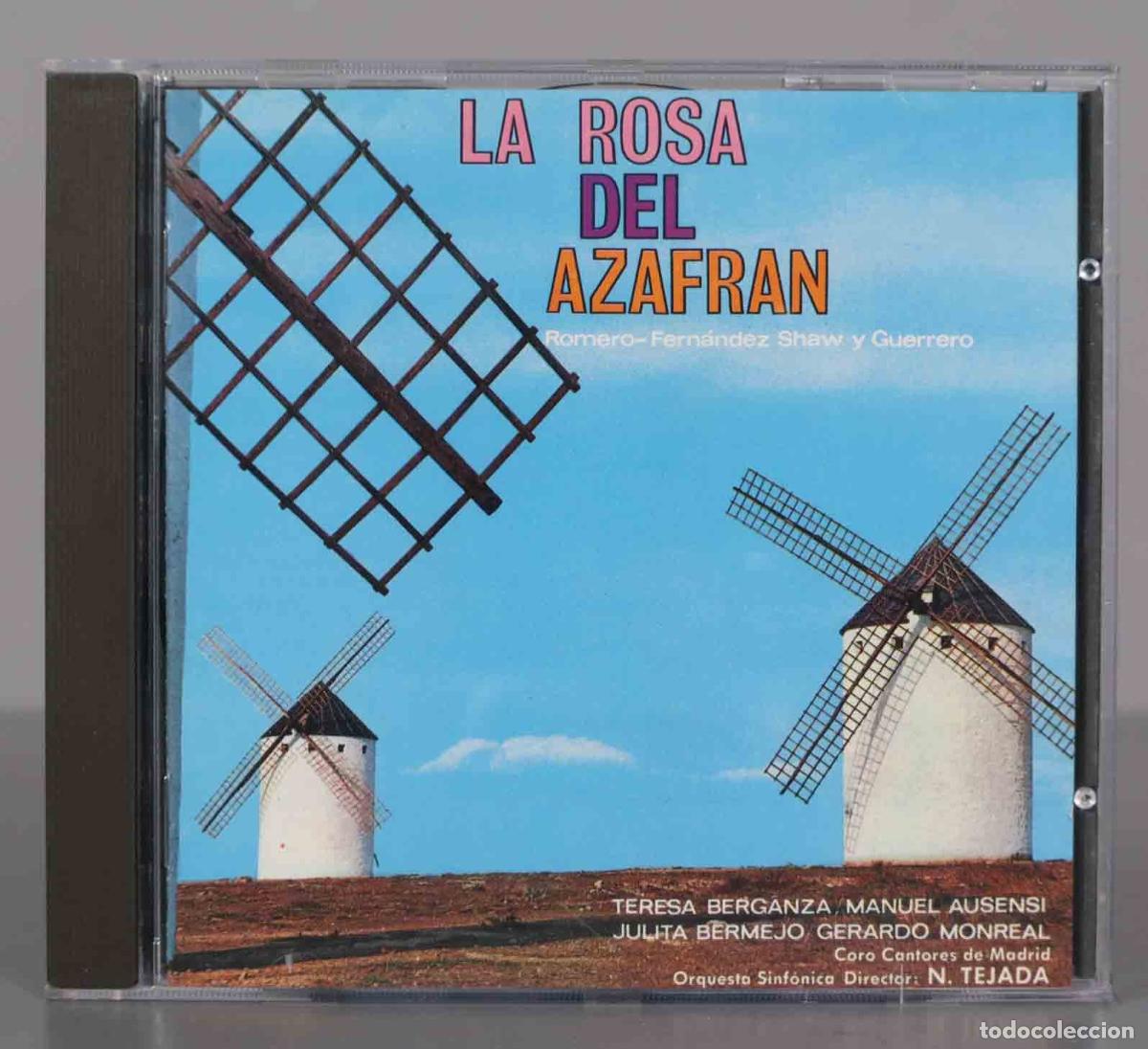 CDs de Musique: CD. N. Tejada &ndash; La Rosa Del Azafr&aacute;n ROMERO