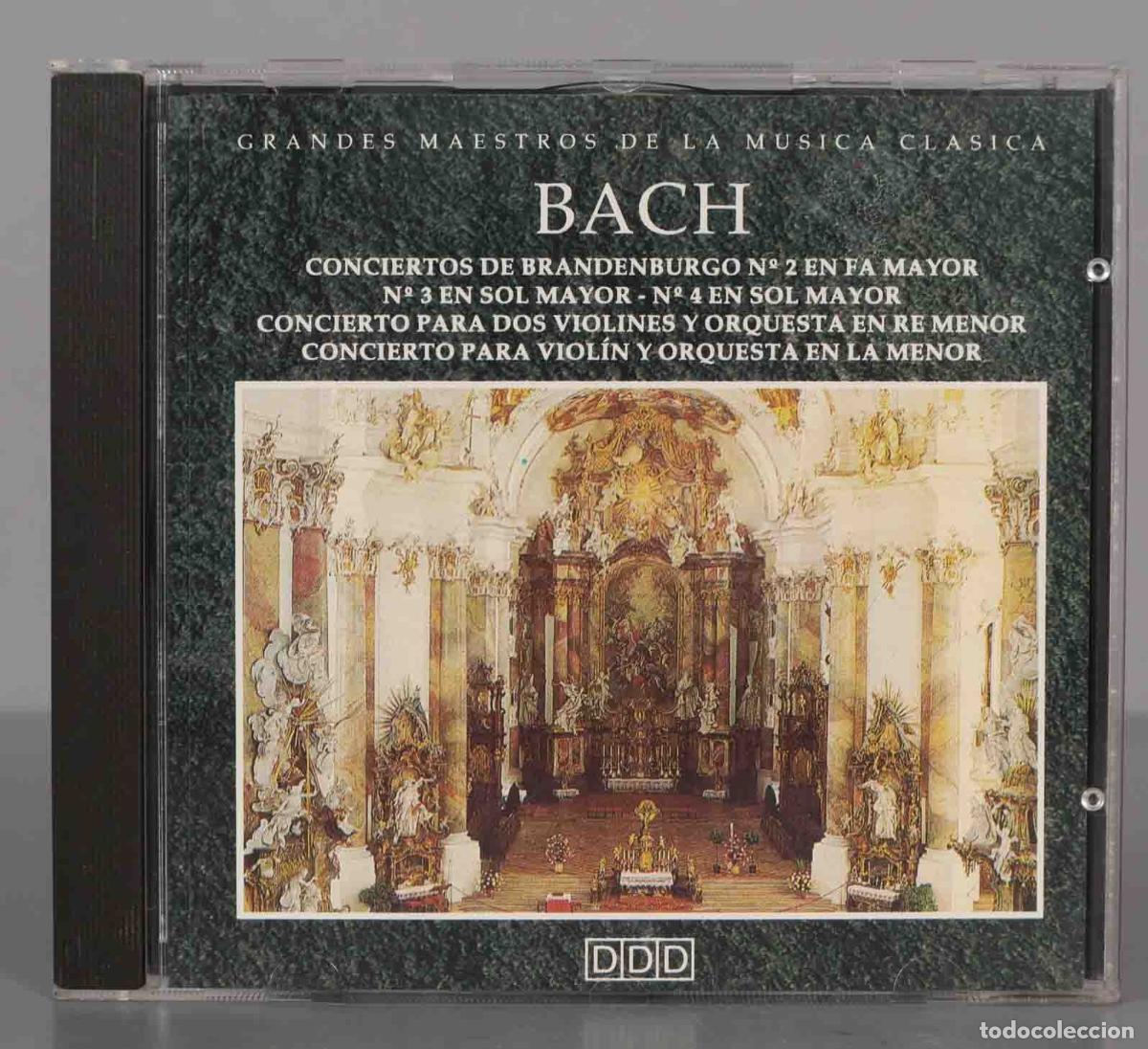 CDs de m&uacute;sica: CD. BACH MACCI. BWV 1049 1049 1041 - Foto 1