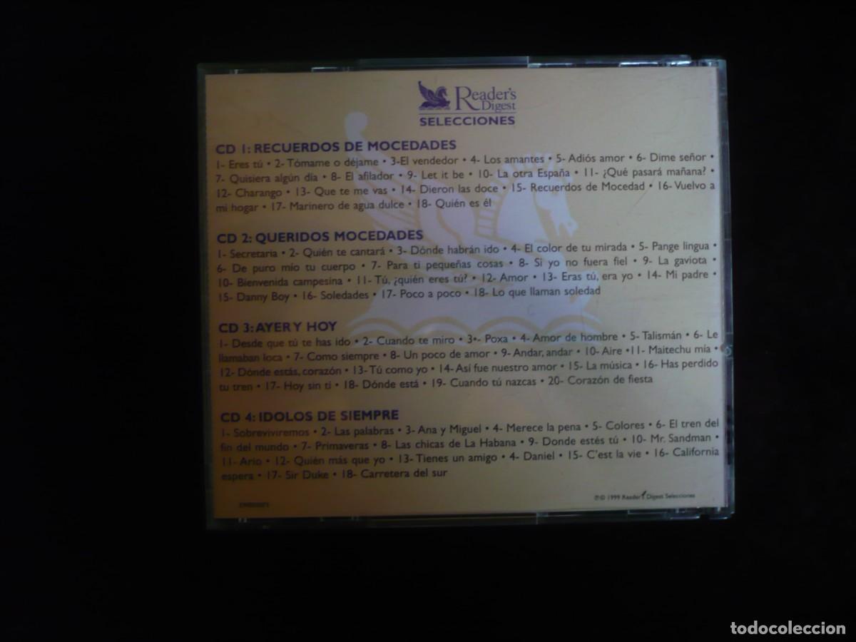 CDs de m&uacute;sica: en compa&ntilde;ia de mocedades - con 4 cd + librito como nuevos - Foto 2