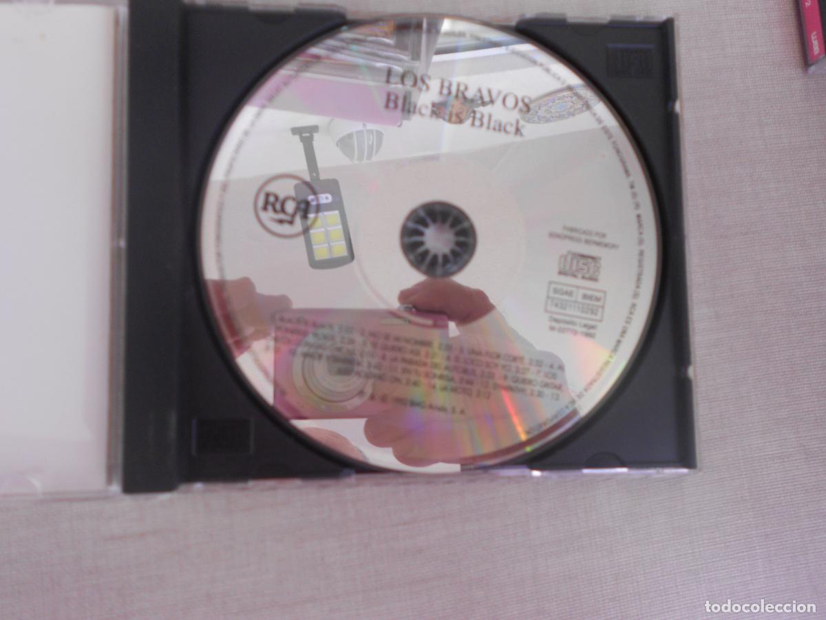 CDs de m&uacute;sica: LOS BRAVOS , BLACK IS BLACK - CD 1992 - Foto 2