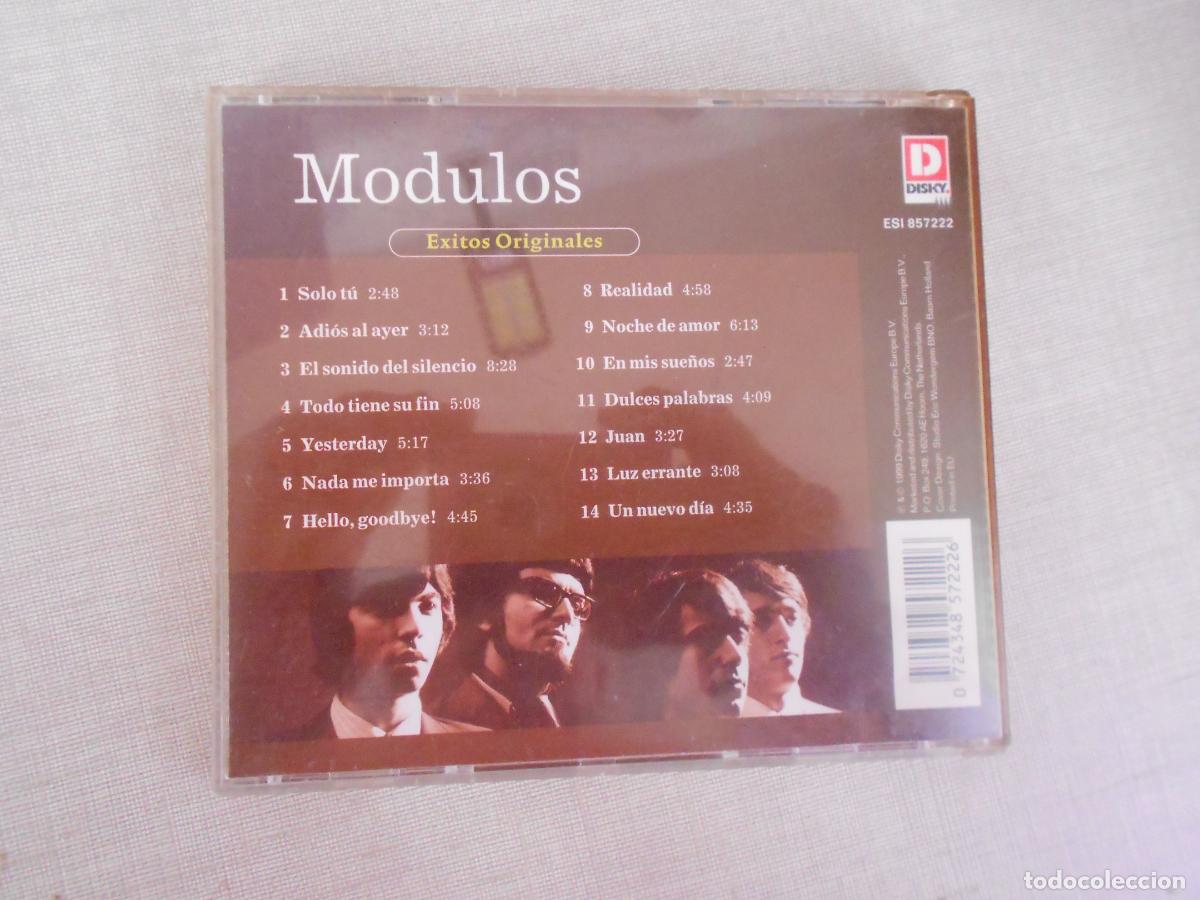 CDs de m&uacute;sica: MODULOS - EXITOS ORIGINALES - CD 1999- - Foto 3