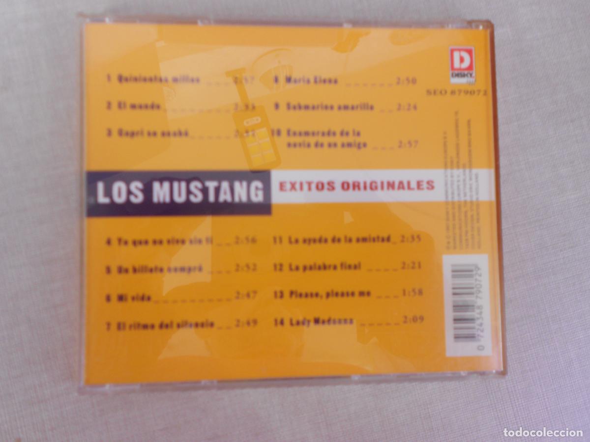CDs de m&uacute;sica: LOS MUSTANG - EXITOS ORIGINALES - - CAPRI SE ACABO ... 1997 - Foto 3