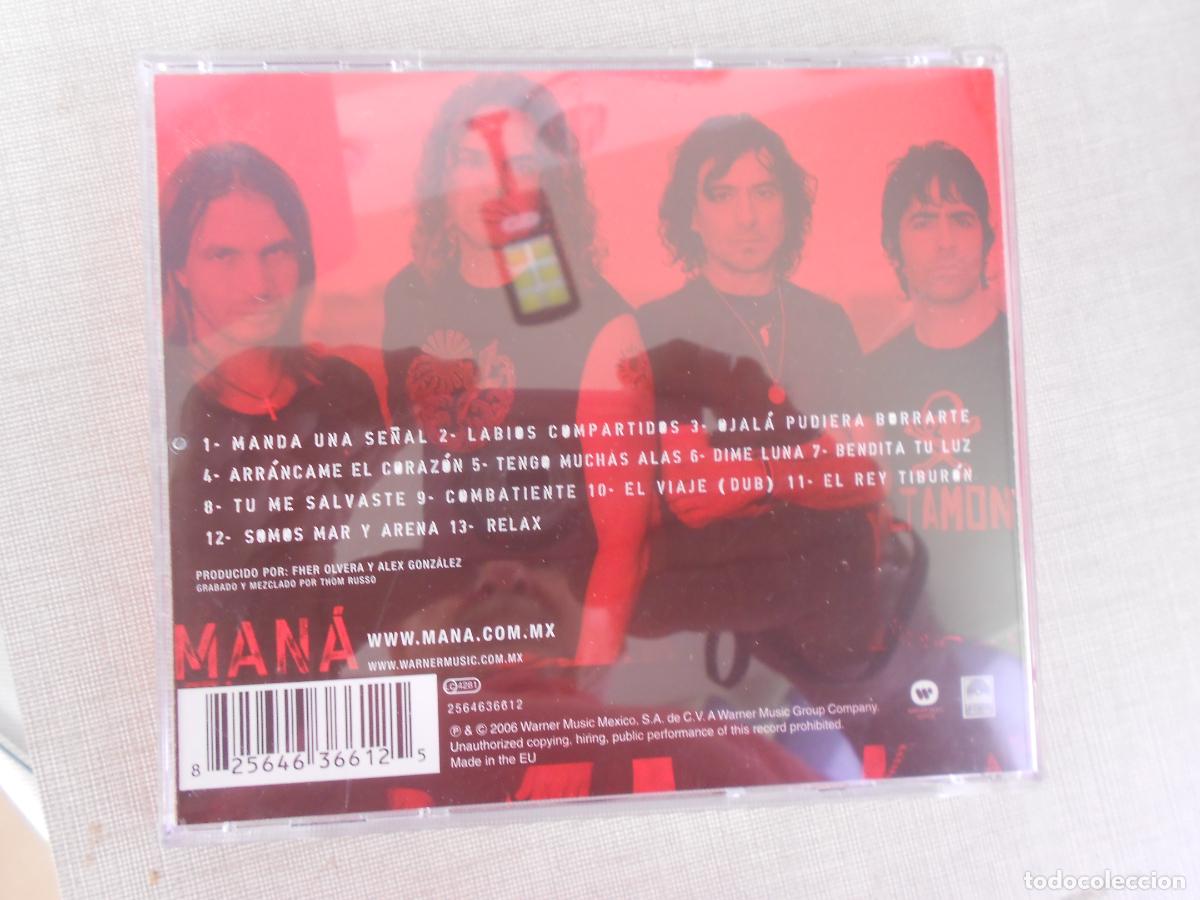 CDs de m&uacute;sica: MANA , ES COMBATIR - CD - 2006 WARNER - Foto 3