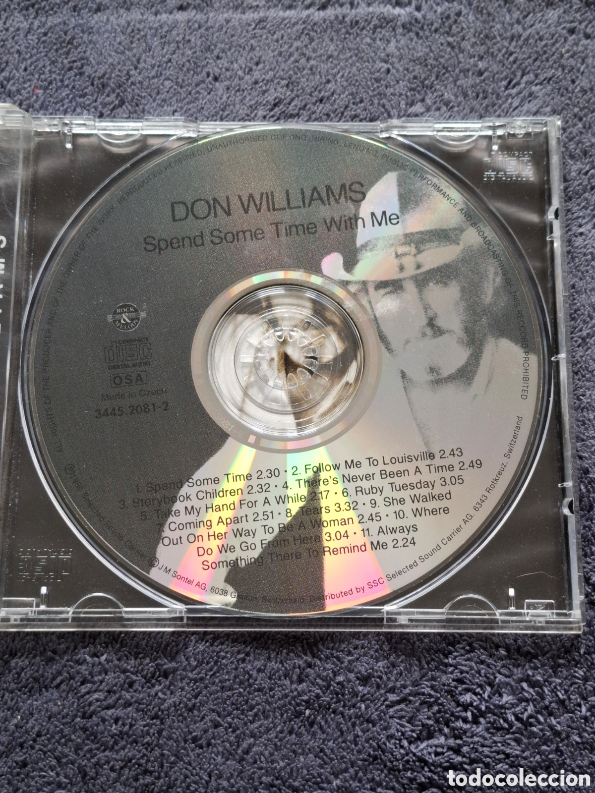 CDs de m&uacute;sica: CD61. Don Williams - Spend Some Time With Me 1999. - Foto 2