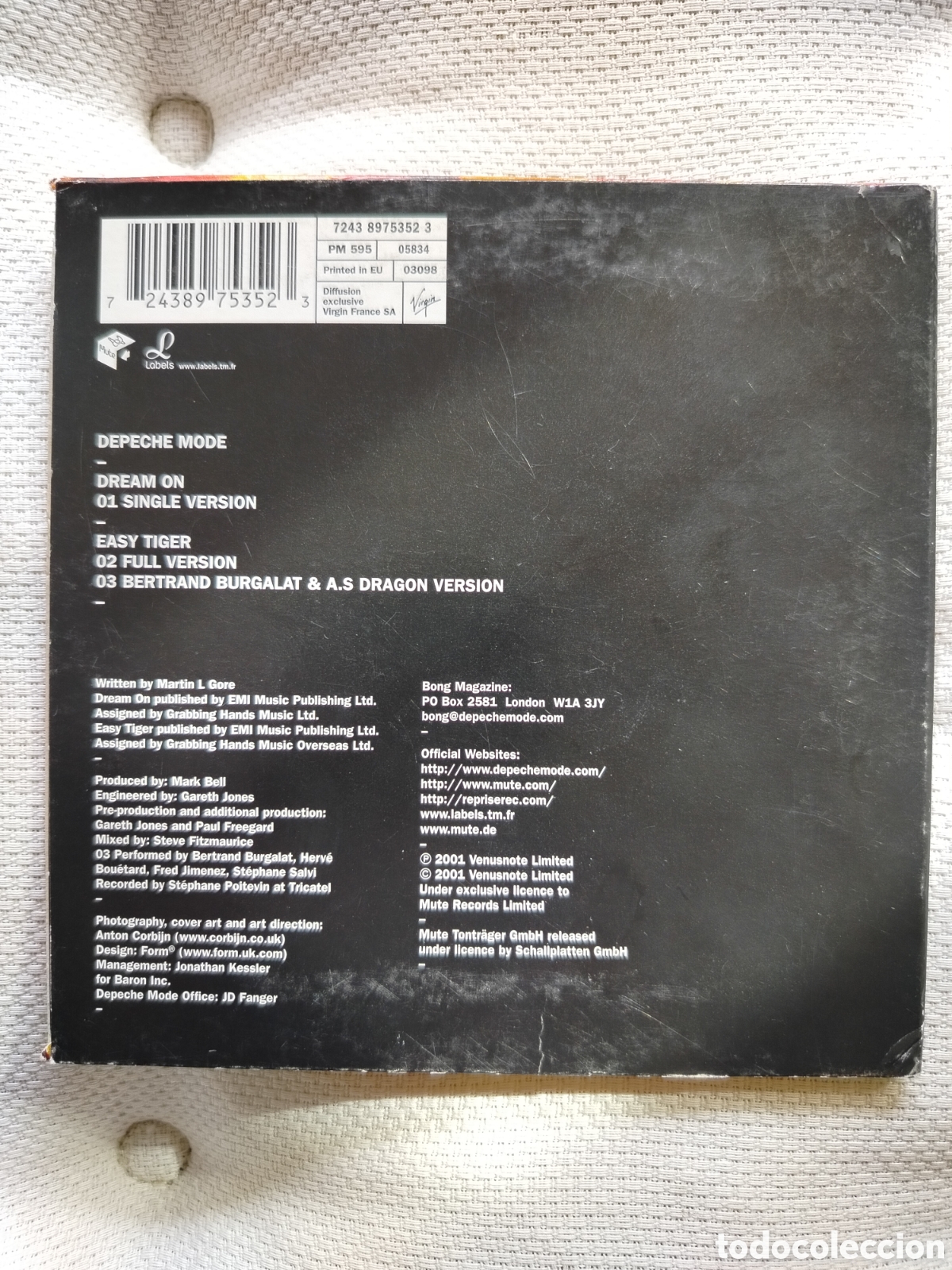 CDs de m&uacute;sica: Depeche Mode CD Single - Foto 2