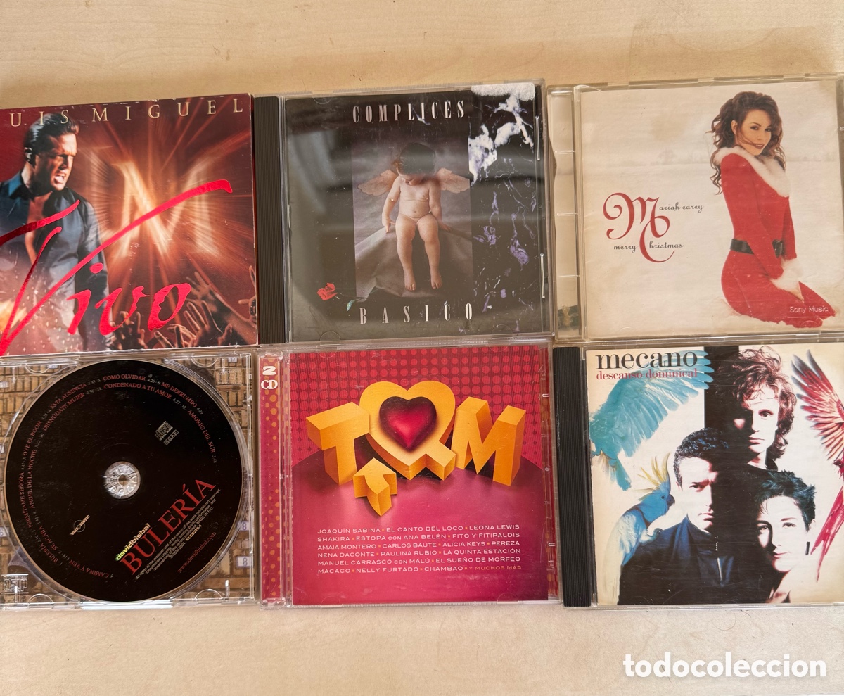CDs de m&uacute;sica: Lote de 6 CD variados - Foto 1