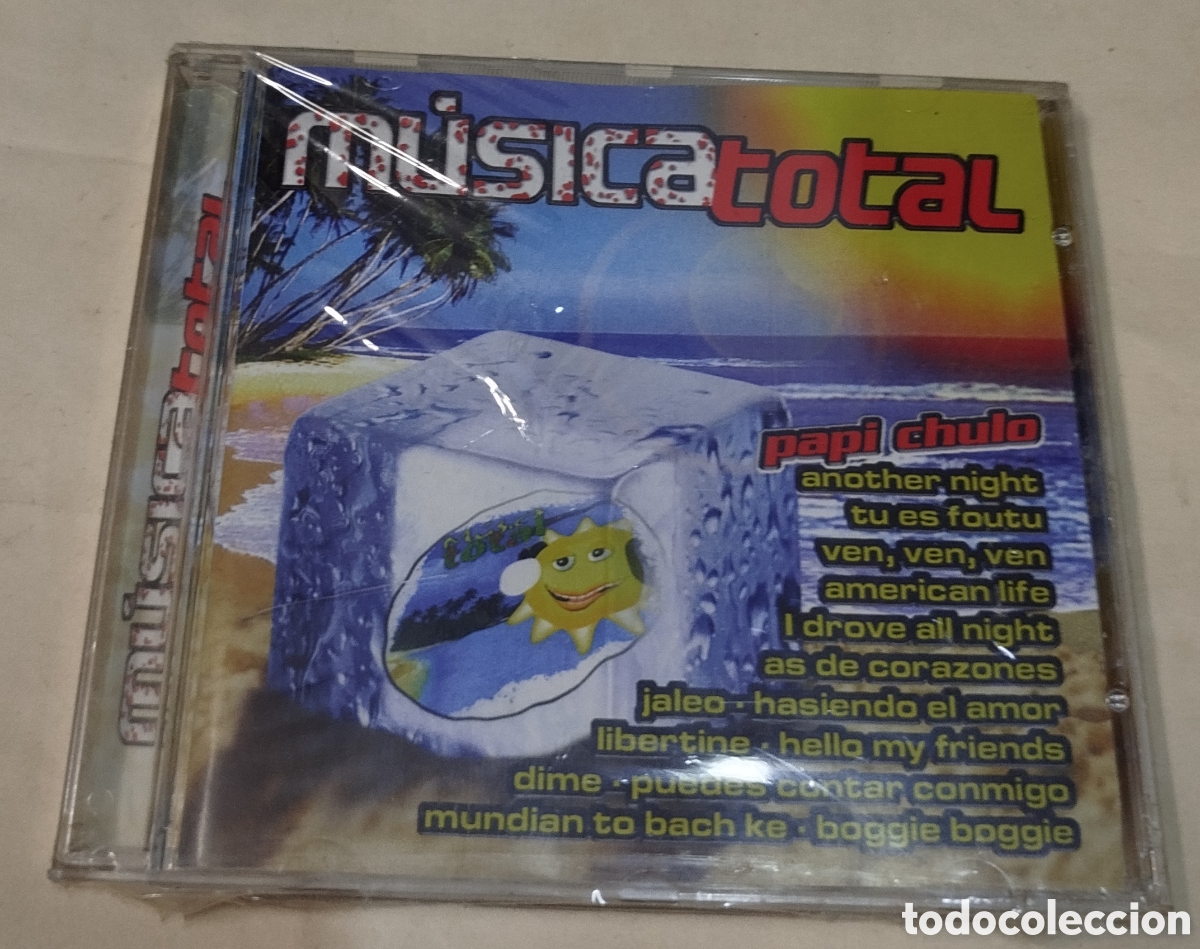 CDs de m&uacute;sica: M&uacute;sica total. SIN ABRIR - Foto 1