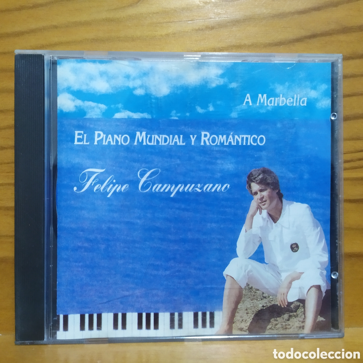 CD de M&uacute;sica: CD M&uacute;sica: Felipe Campuzano, A Marbella El piano mundial y rom&aacute;ntico - Pinceladas musicales 1996