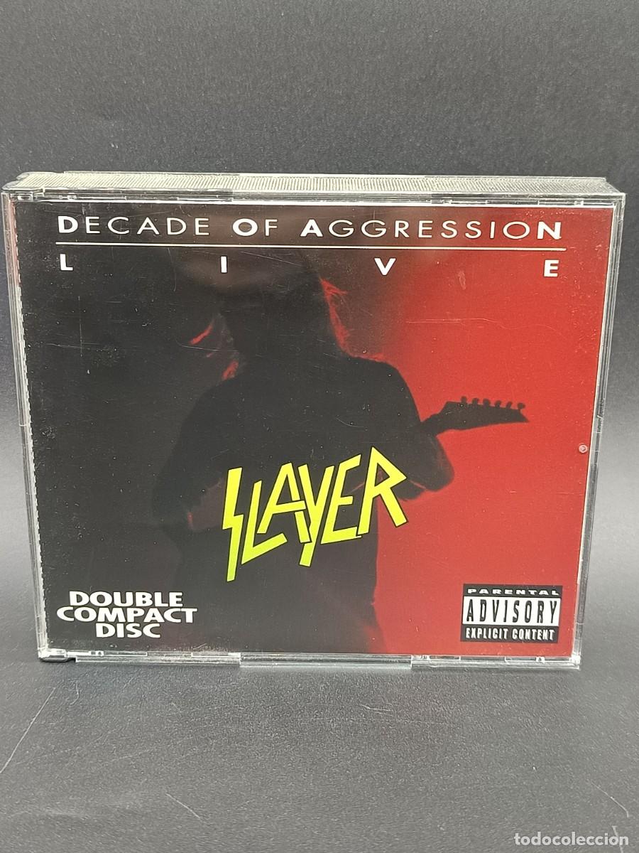 CDs de m&uacute;sica: SLAYER DECADE OF AGRESSION - Foto 1