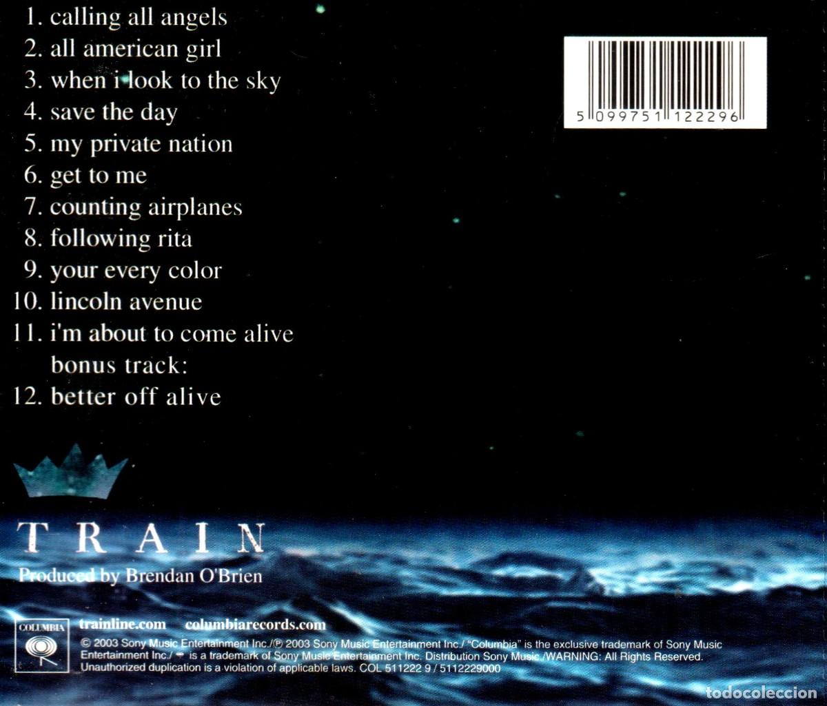 CDs de m&uacute;sica: �T966 - TRAIN. MY PRIVATE NATION. CD. - Foto 2