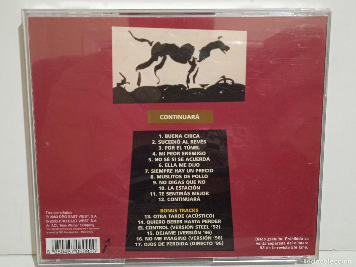 CDs de m&uacute;sica: Los Secretos - Continuar&aacute; - CD - 2003 - Spain - Foto 2