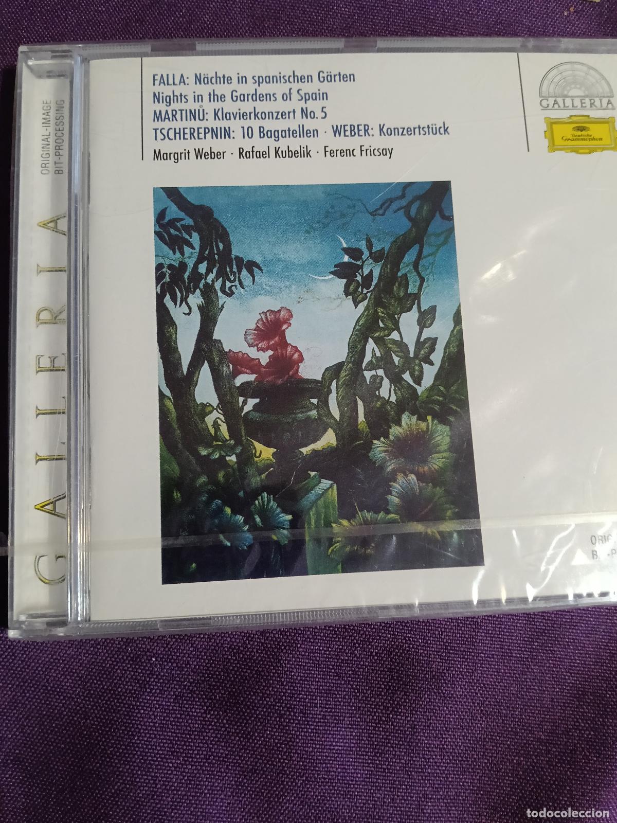 CDs de m&uacute;sica: GALLERIA FALLA MARTINU TSCHEREPHIN - Foto 1