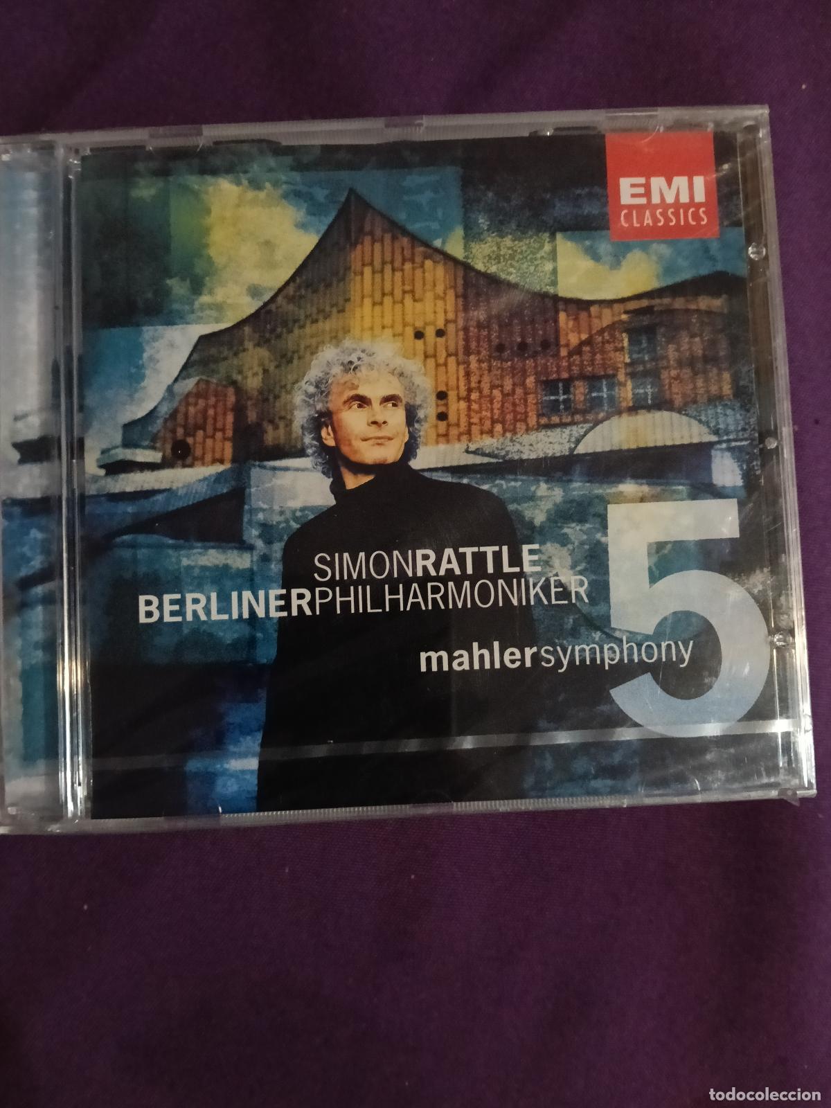 CDs de m&uacute;sica: SIMON RATLLE MAHLER SYMPHONY 5 - Foto 1