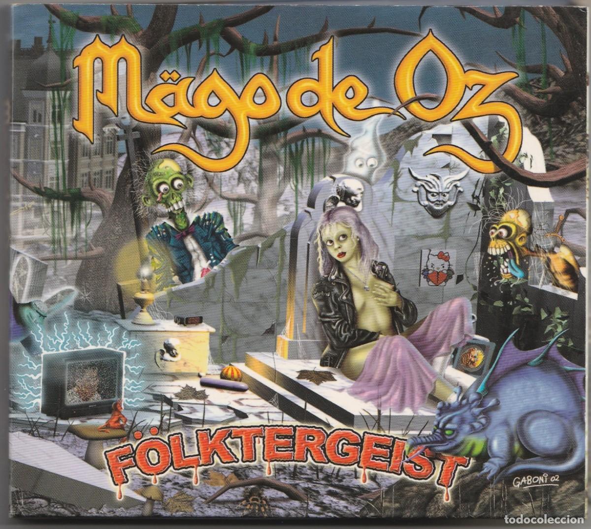 CDs de m&uacute;sica: CD MAGO DE OZ - FOLKTERGEIST - DOBLE CD - Foto 1