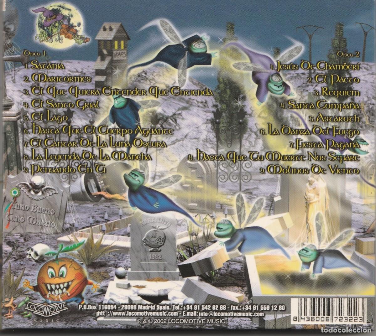 CDs de m&uacute;sica: CD MAGO DE OZ - FOLKTERGEIST - DOBLE CD - Foto 2