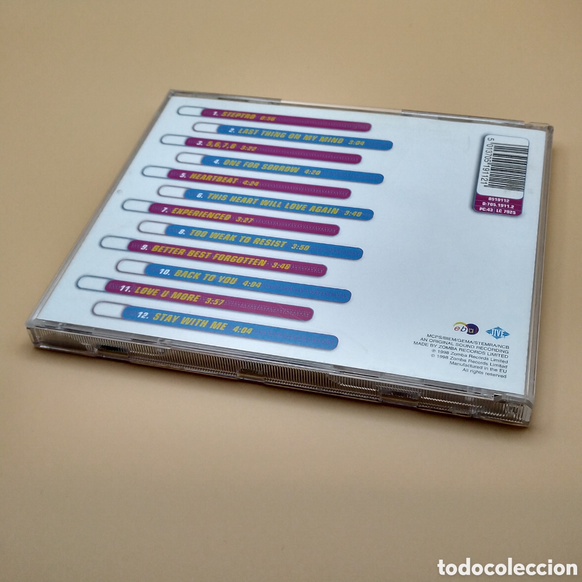 CDs de m&uacute;sica: STEPS - STEP ONE - 1998 - CD - DISCO VERIFICADO - Foto 2