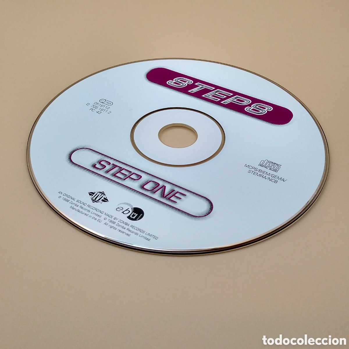 CDs de m&uacute;sica: STEPS - STEP ONE - 1998 - CD - DISCO VERIFICADO - Foto 7