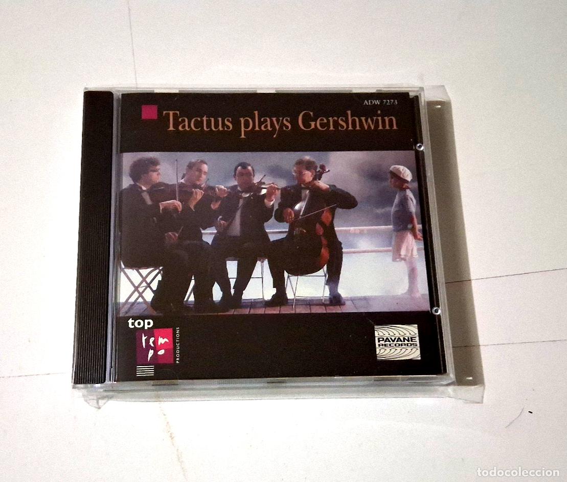 CD de M&uacute;sica: TACTUS PLAYS GERSHWIN &rdquo;TACTUS PLAYS GERSHWIN&rdquo; CD 10 TRACKS