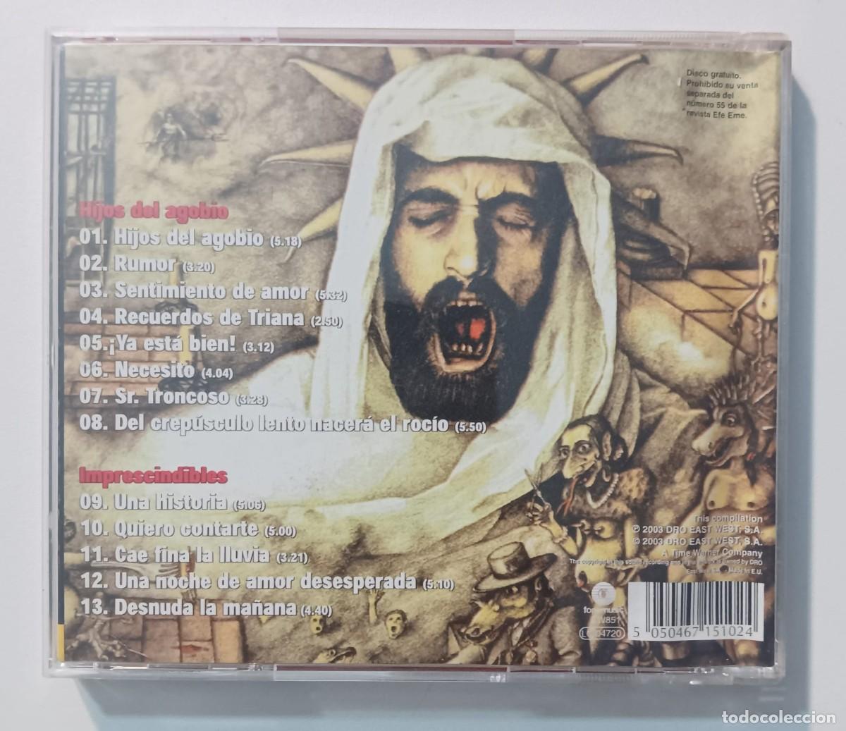 CDs de m&uacute;sica: CD COMPACT DISC TRIANA HIJOS DEL AGOBIO - Foto 3