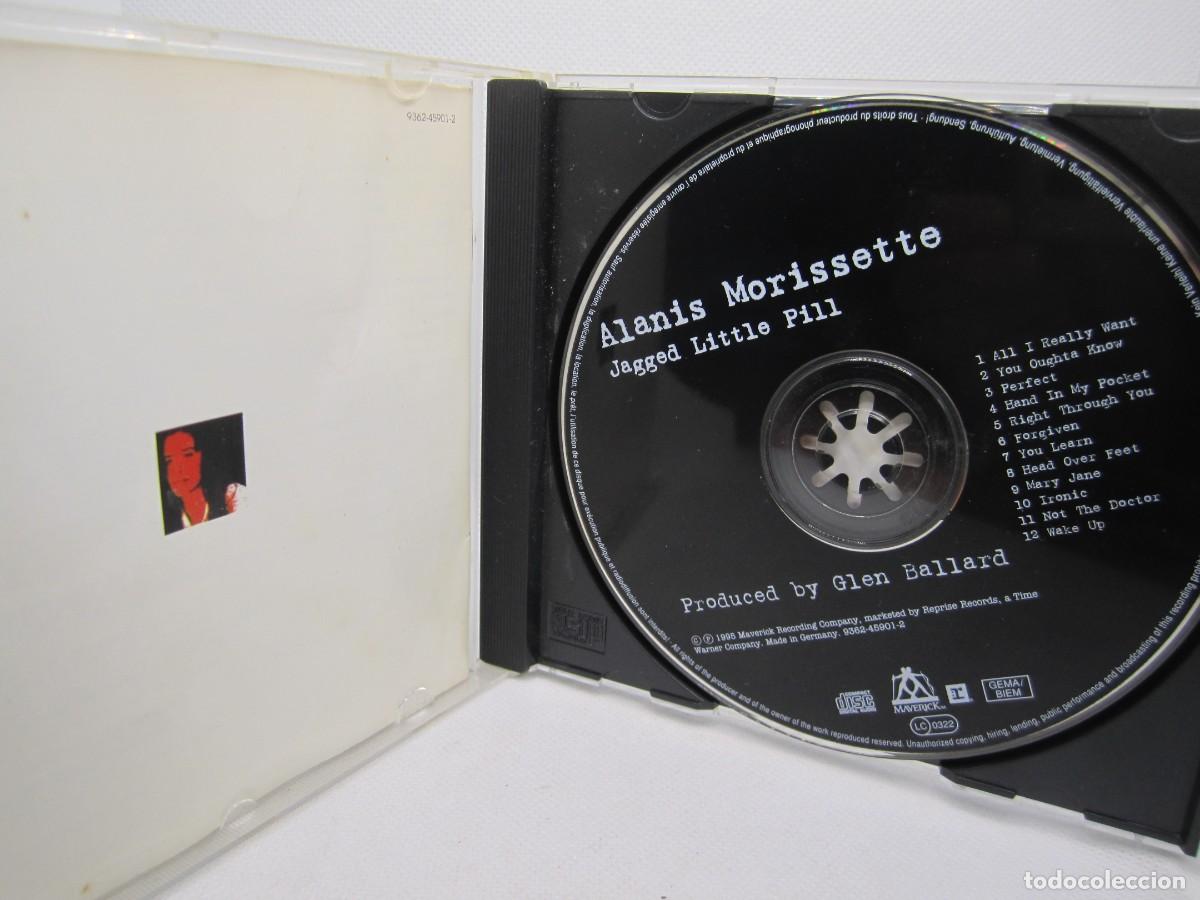 CDs de m&uacute;sica: cd alanis morissette jagged little pill - Foto 2