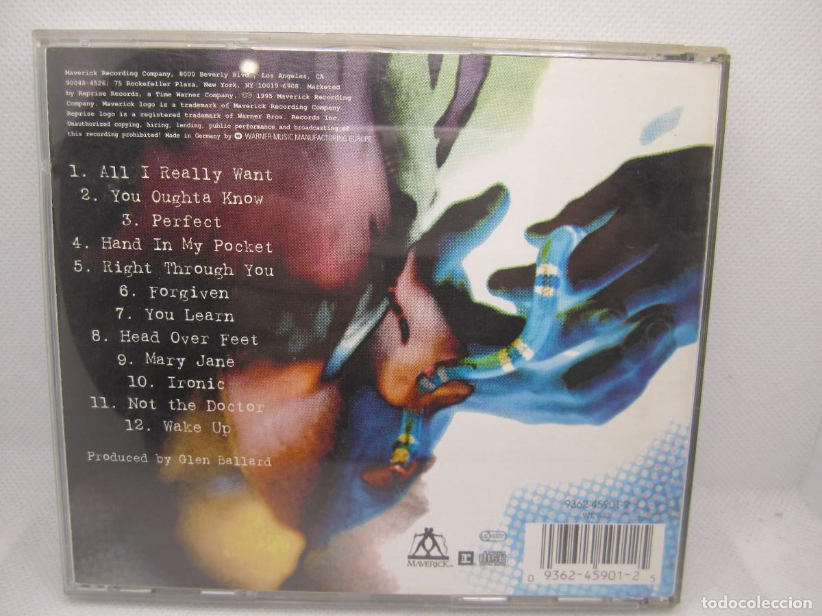 CDs de m&uacute;sica: cd alanis morissette jagged little pill - Foto 3