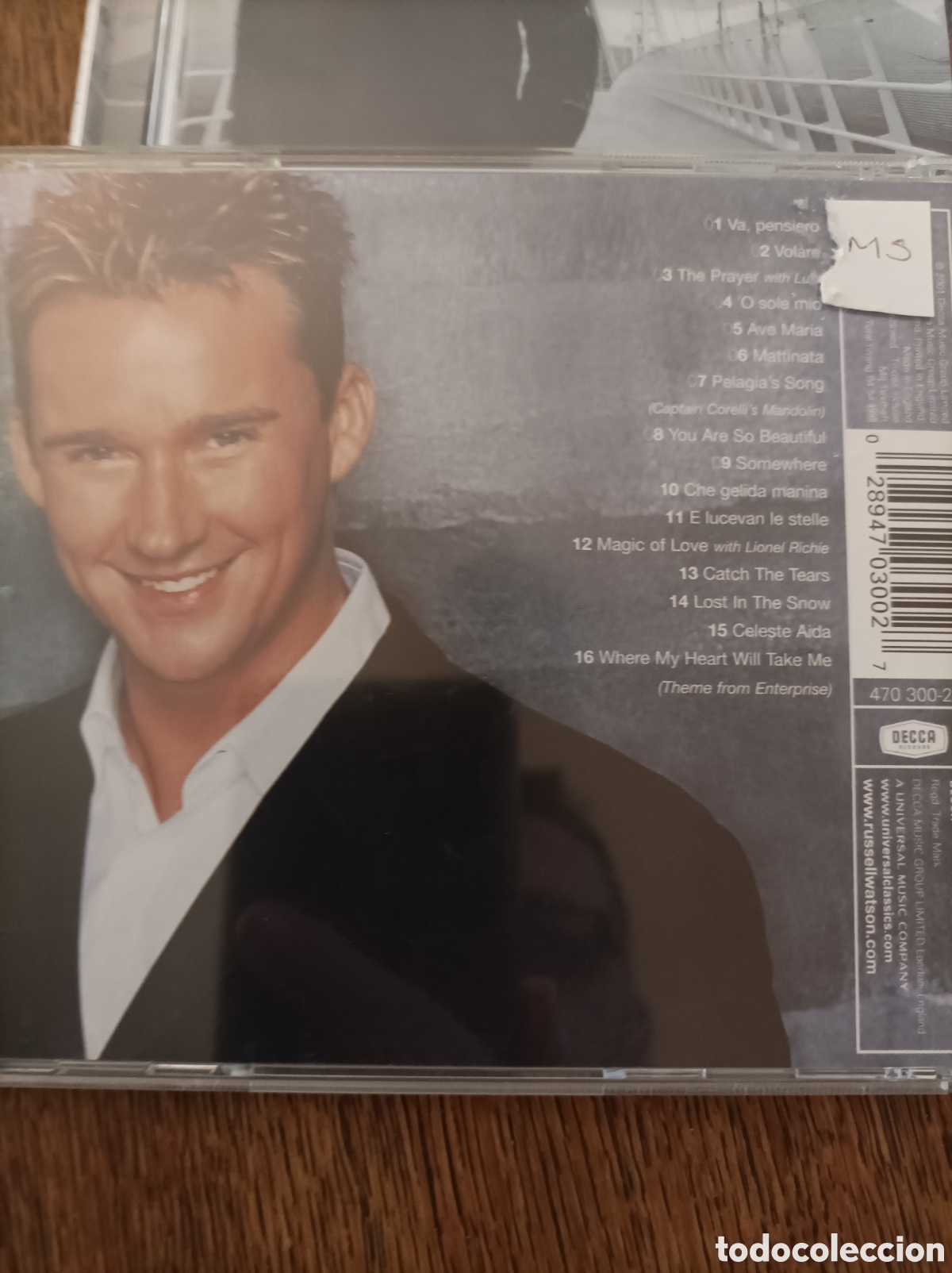 CDs de m&uacute;sica: Russell Watson. Encore. Cd - Foto 2