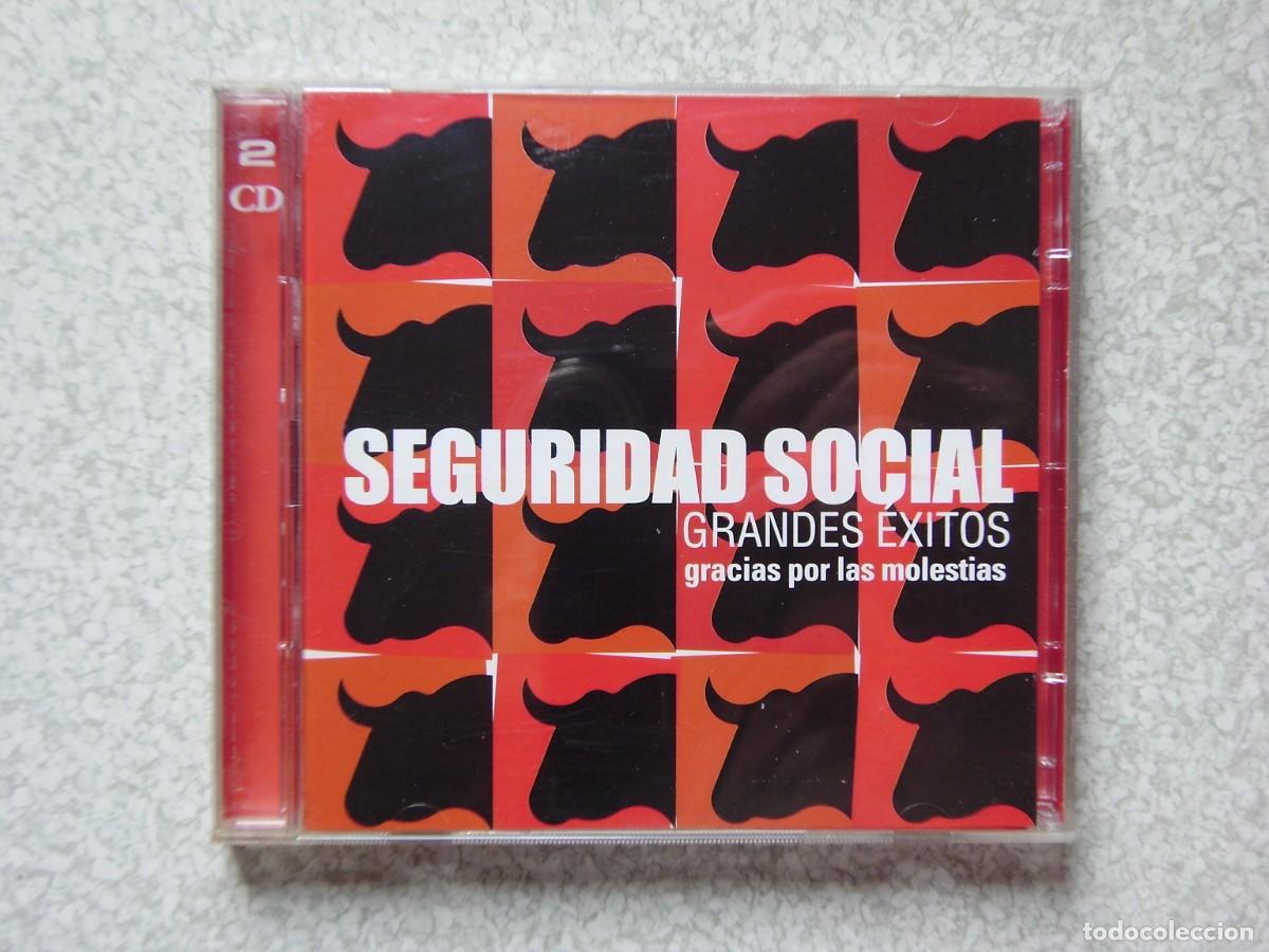 CDs de m&uacute;sica: SEGURIDAD SOCIAL.GRANDES EXITOS...DOBLE CD - Foto 1