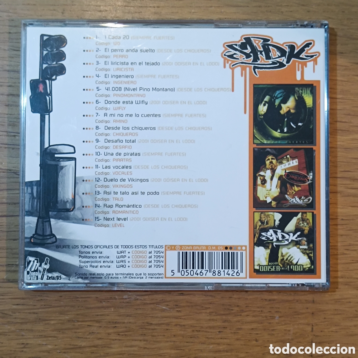 CDs de m&uacute;sica: Lo M&aacute;s Bruto De SFDK CD - Foto 2